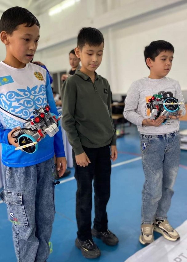 Кентауда республикалық RoboSport ашық чемпионаты өткізілді